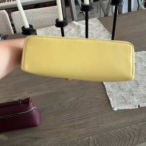 Yellow Leather Women's Bag